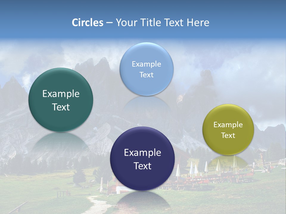 South Tyrol Bolzano Italy PowerPoint Template