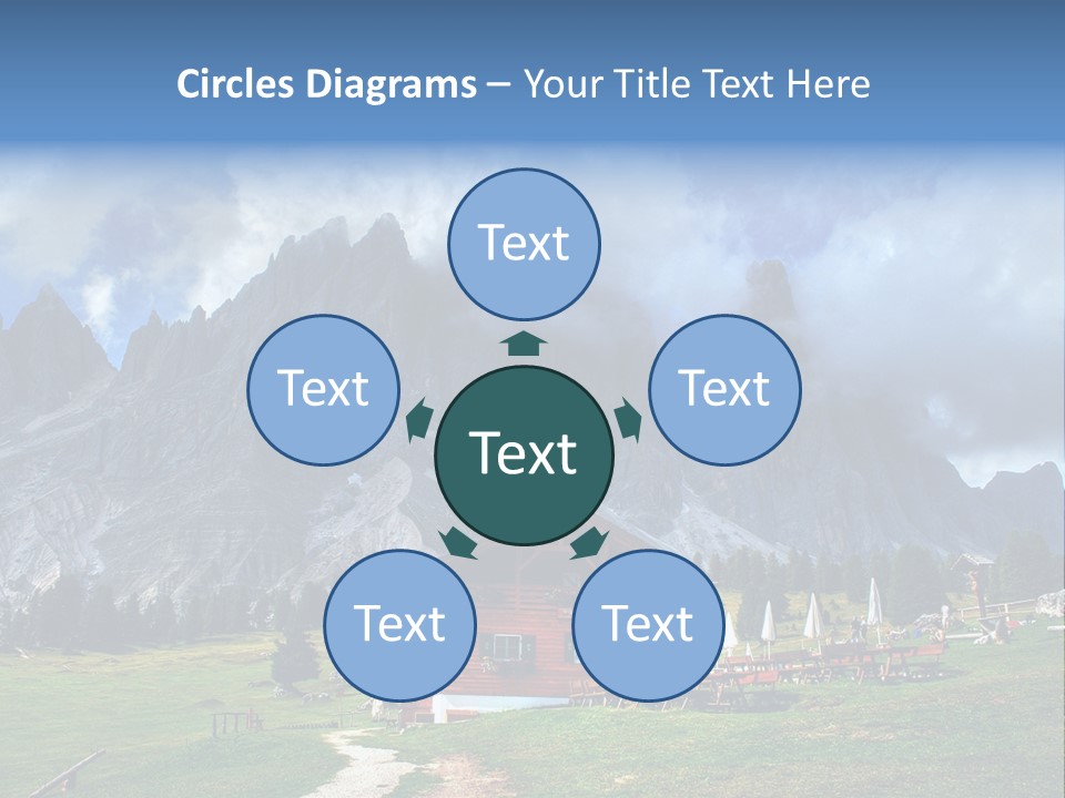 South Tyrol Bolzano Italy PowerPoint Template