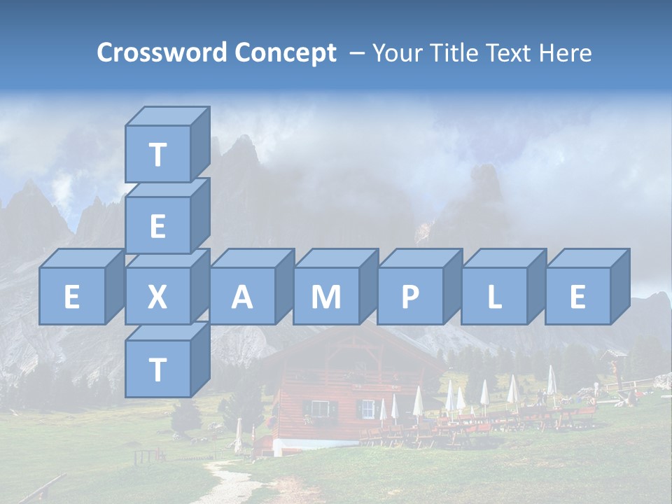 South Tyrol Bolzano Italy PowerPoint Template