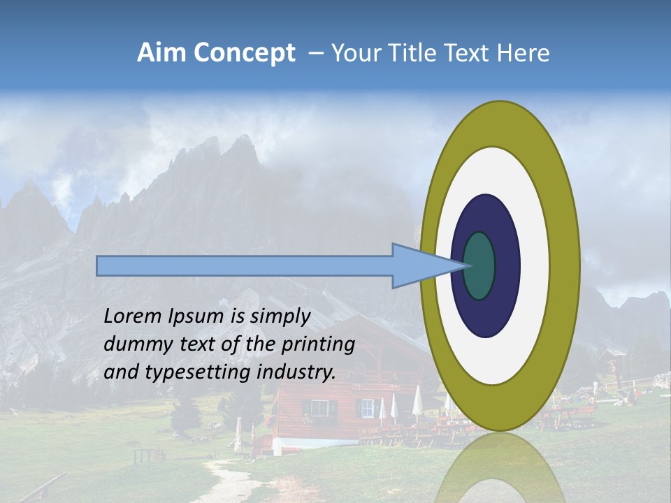 South Tyrol Bolzano Italy PowerPoint Template