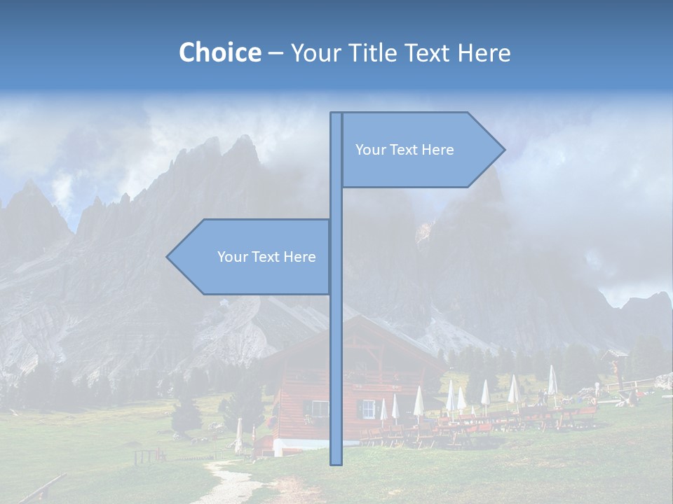 South Tyrol Bolzano Italy PowerPoint Template