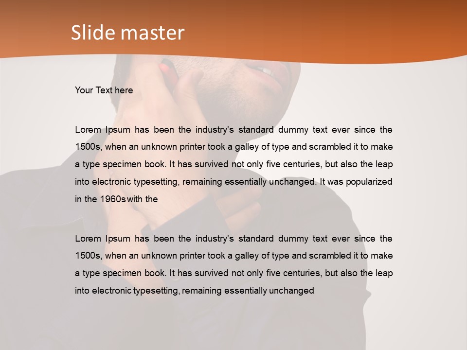 Space Expressive Shot PowerPoint Template