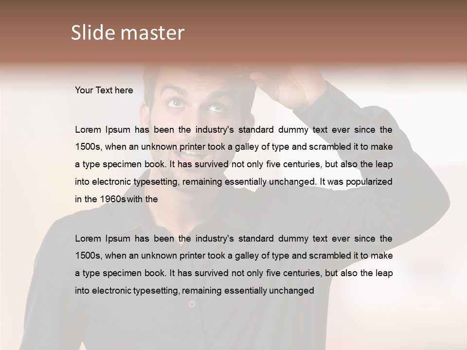 Hold Stylist Style PowerPoint Template