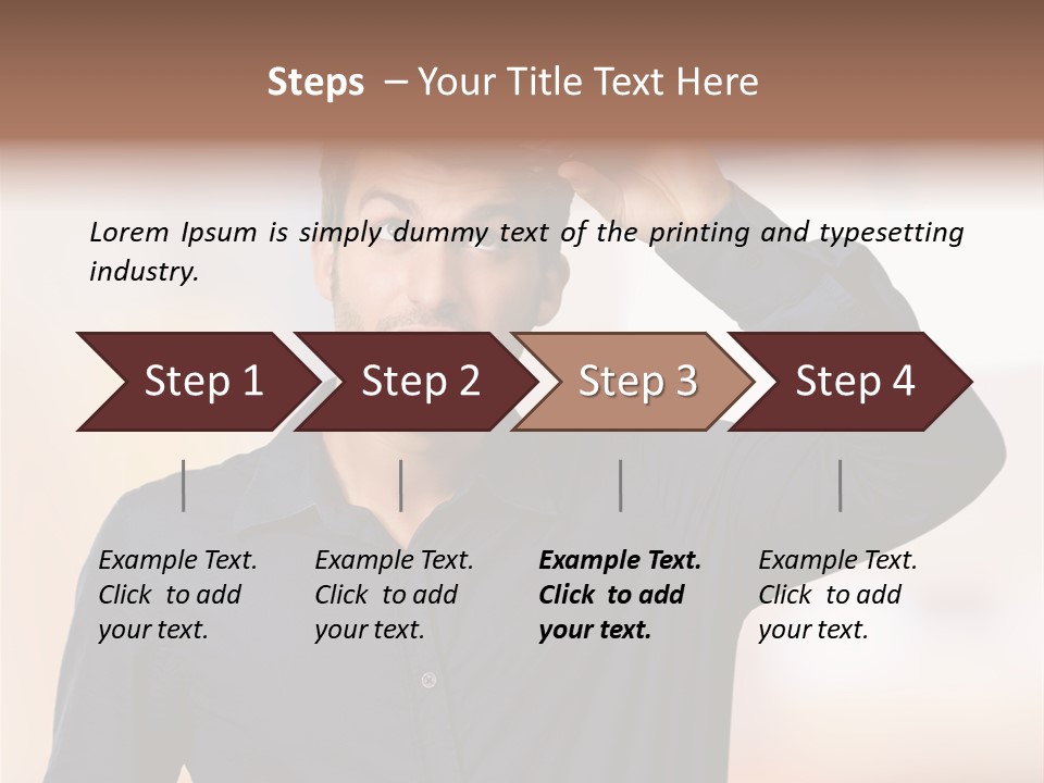 Hold Stylist Style PowerPoint Template