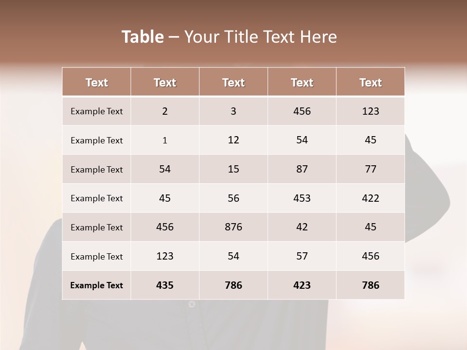Hold Stylist Style PowerPoint Template