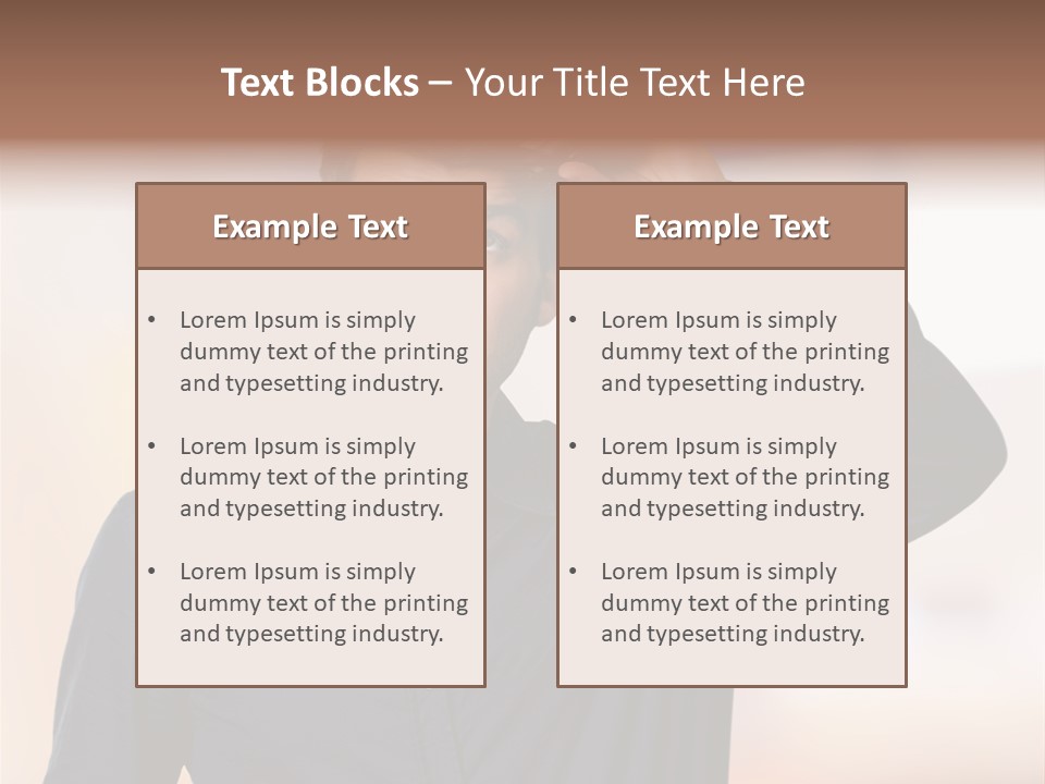 Hold Stylist Style PowerPoint Template