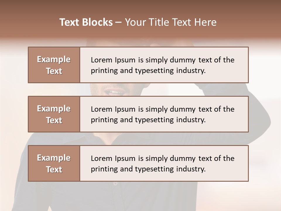 Hold Stylist Style PowerPoint Template