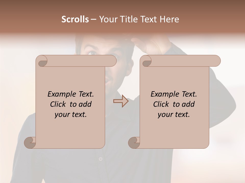 Hold Stylist Style PowerPoint Template