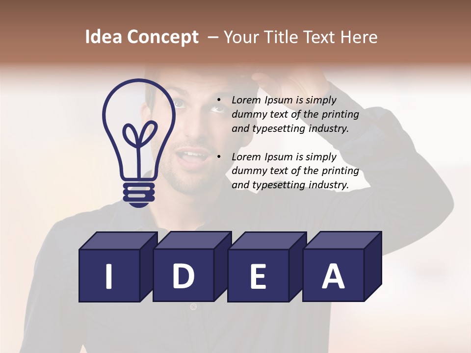 Hold Stylist Style PowerPoint Template
