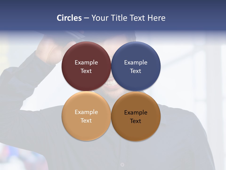 Hand Accessory Style PowerPoint Template