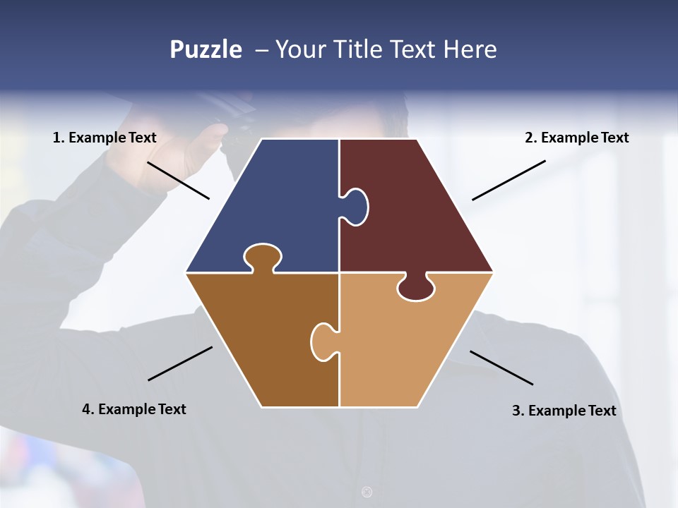 Hand Accessory Style PowerPoint Template