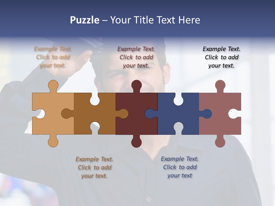 Hand Accessory Style PowerPoint Template