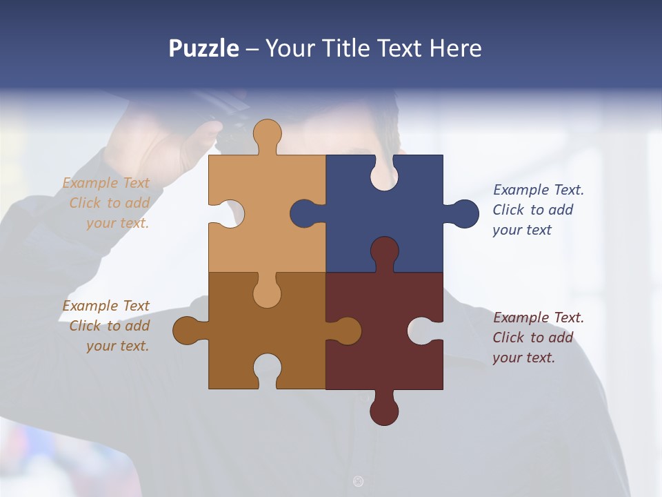 Hand Accessory Style PowerPoint Template