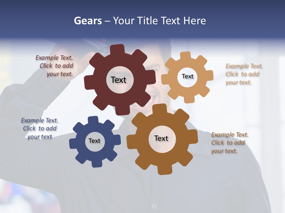 Hand Accessory Style PowerPoint Template