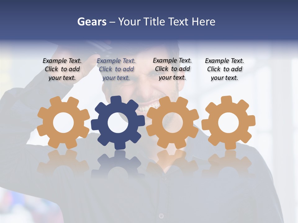 Hand Accessory Style PowerPoint Template