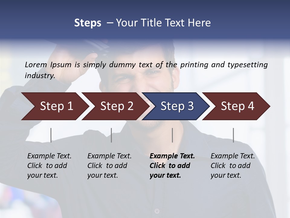 Hand Accessory Style PowerPoint Template