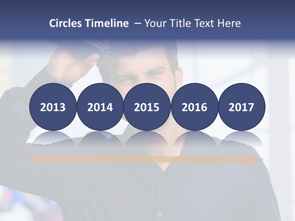 Hand Accessory Style PowerPoint Template