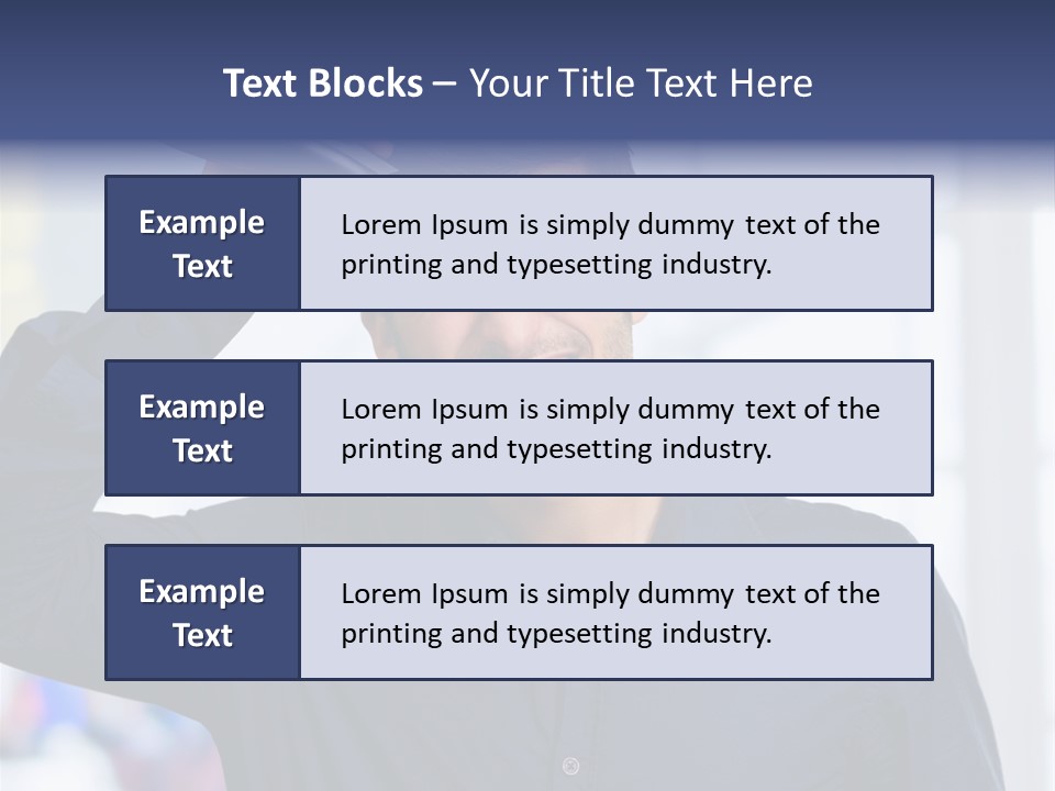 Hand Accessory Style PowerPoint Template