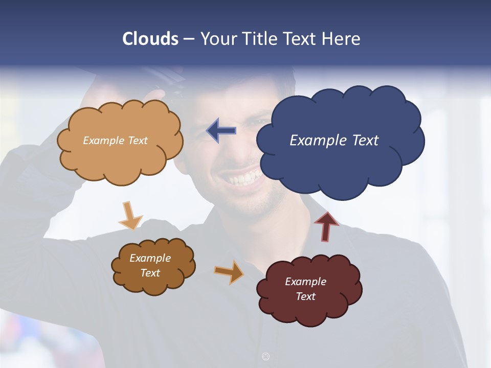 Hand Accessory Style PowerPoint Template