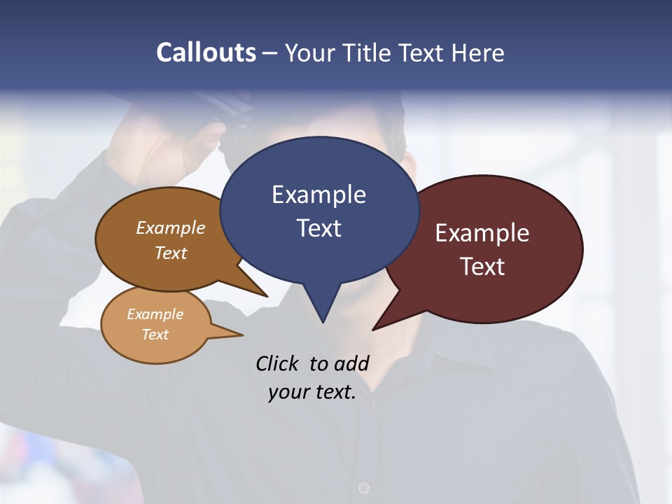 Hand Accessory Style PowerPoint Template