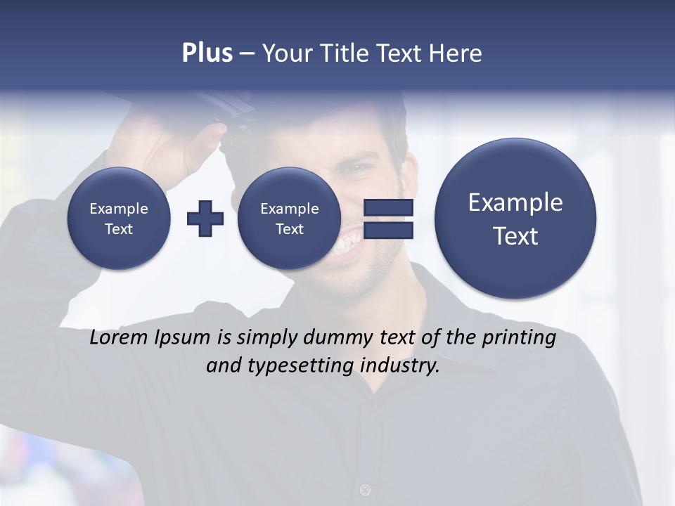 Hand Accessory Style PowerPoint Template