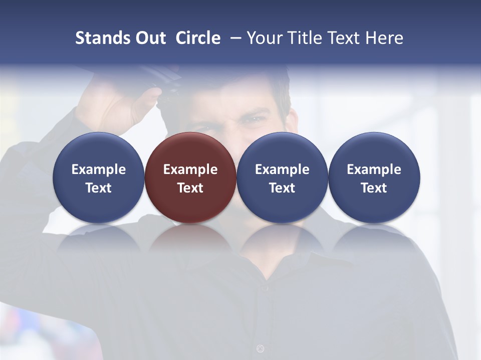 Hand Accessory Style PowerPoint Template