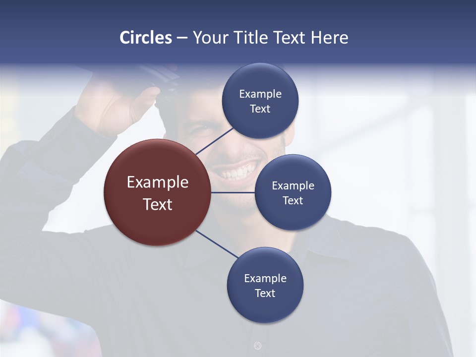 Hand Accessory Style PowerPoint Template