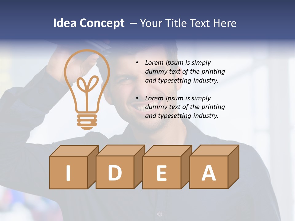 Hand Accessory Style PowerPoint Template