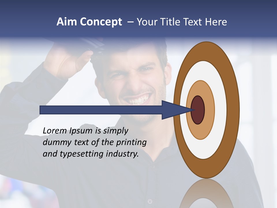 Hand Accessory Style PowerPoint Template