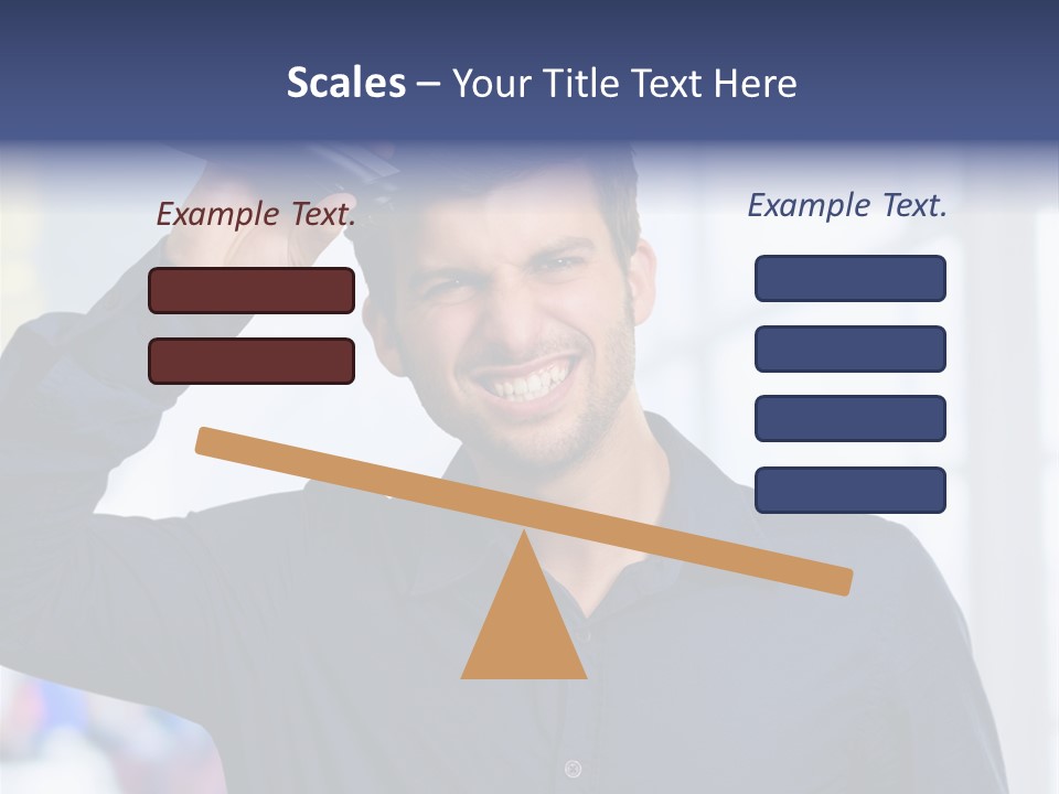 Hand Accessory Style PowerPoint Template