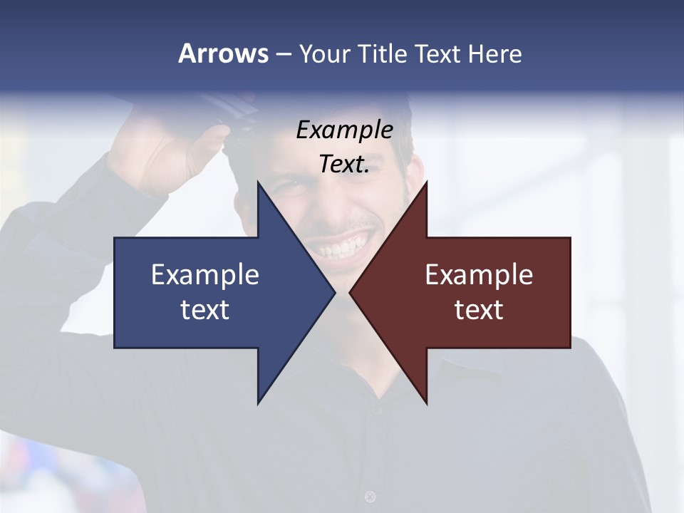 Hand Accessory Style PowerPoint Template