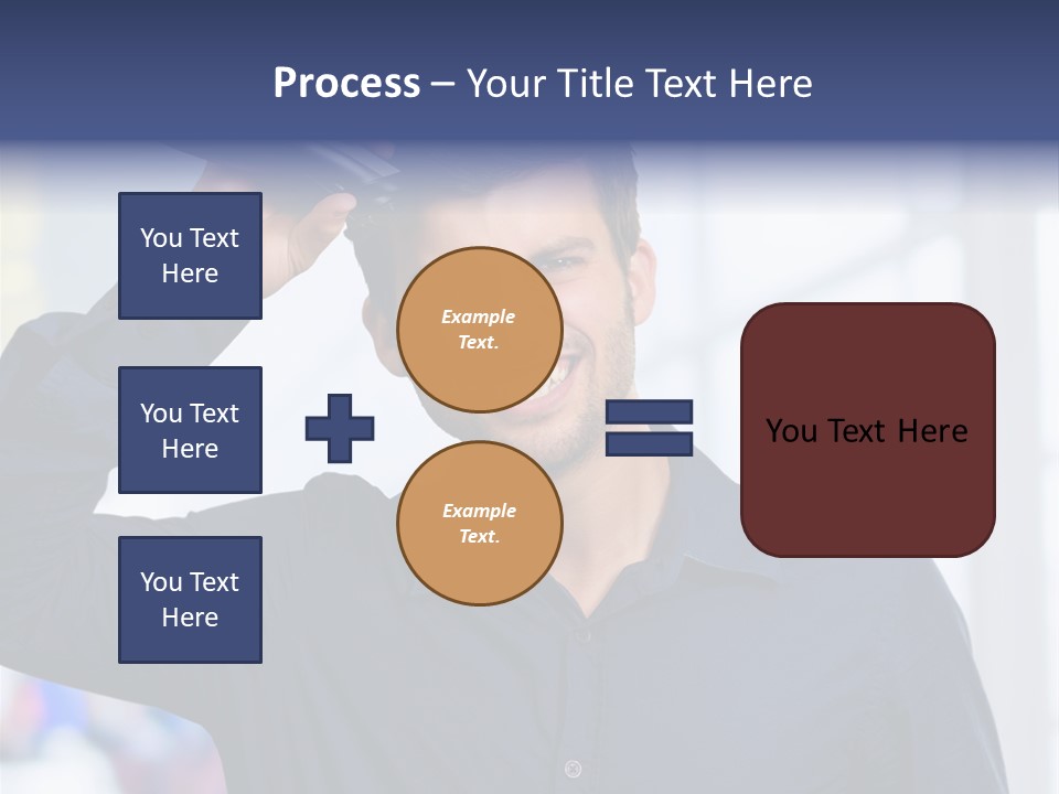 Hand Accessory Style PowerPoint Template
