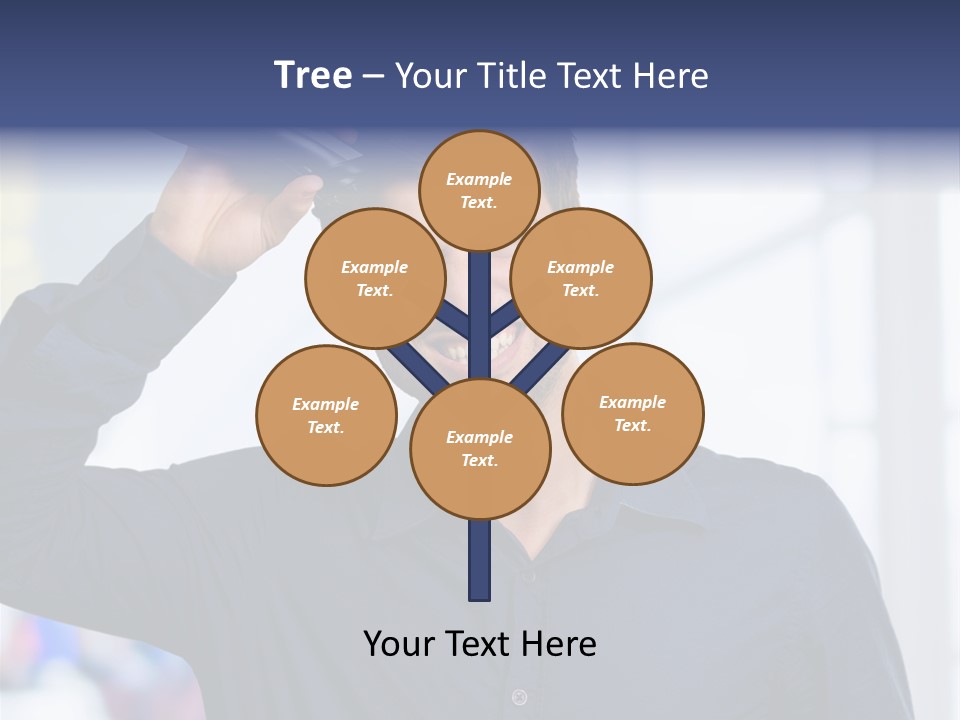 Hand Accessory Style PowerPoint Template