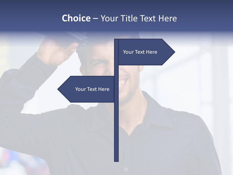 Hand Accessory Style PowerPoint Template