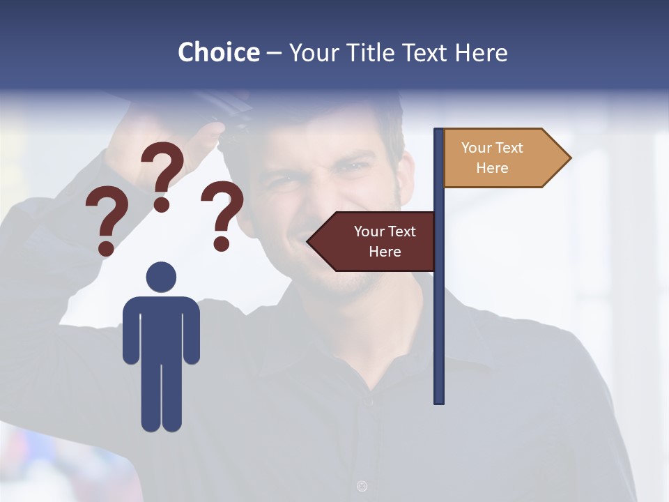 Hand Accessory Style PowerPoint Template