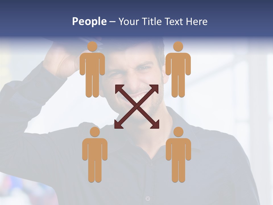 Hand Accessory Style PowerPoint Template