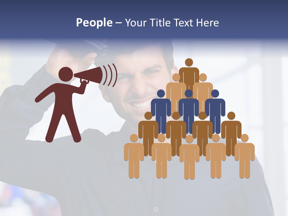 Hand Accessory Style PowerPoint Template