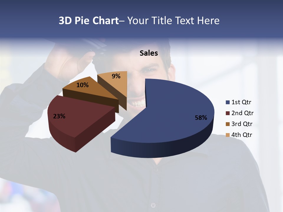 Hand Accessory Style PowerPoint Template