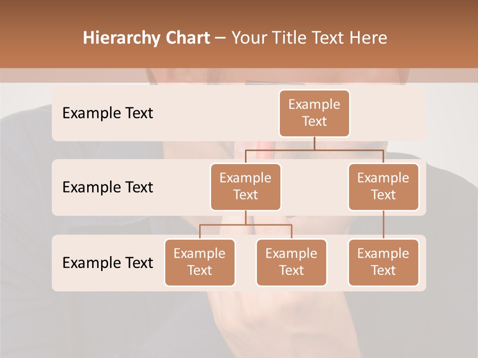 Smile Gray Model PowerPoint Template