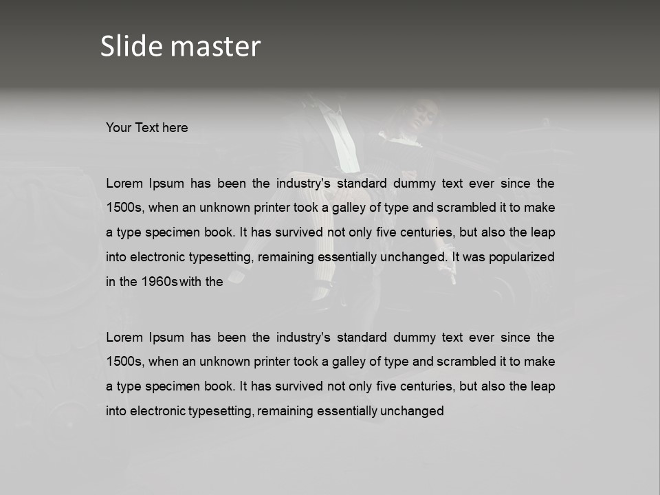 Couple Release Old PowerPoint Template