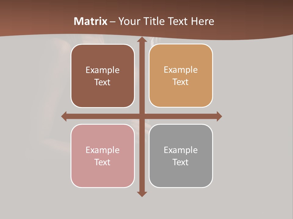 Tenderness Dark Interior PowerPoint Template