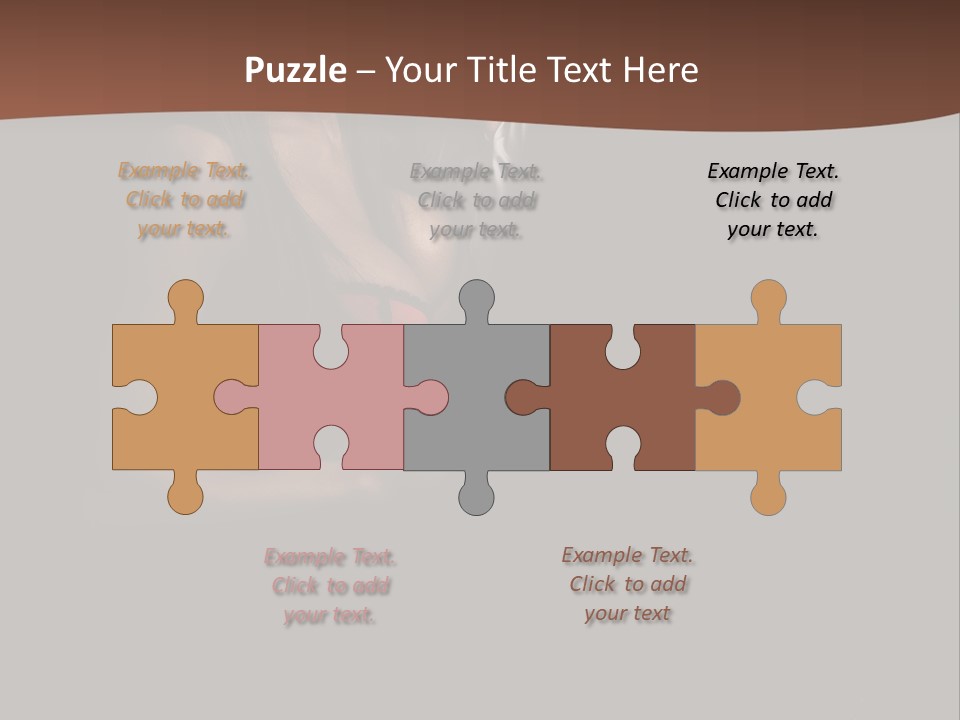 Tenderness Dark Interior PowerPoint Template