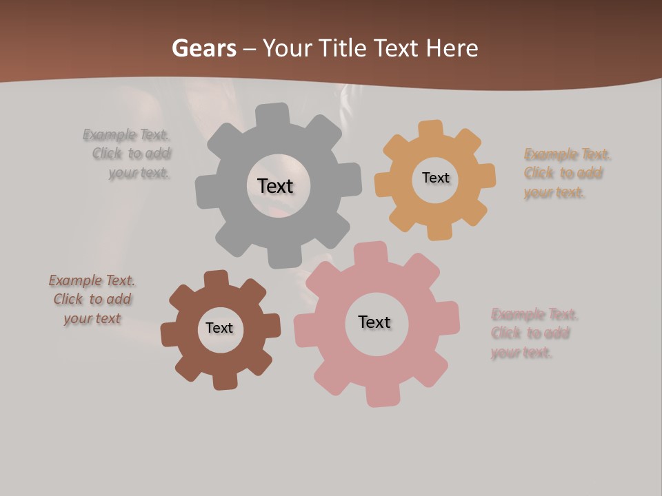 Tenderness Dark Interior PowerPoint Template