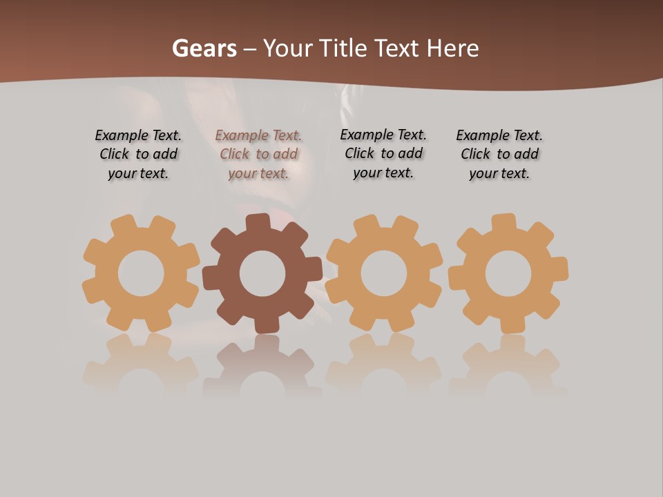 Tenderness Dark Interior PowerPoint Template