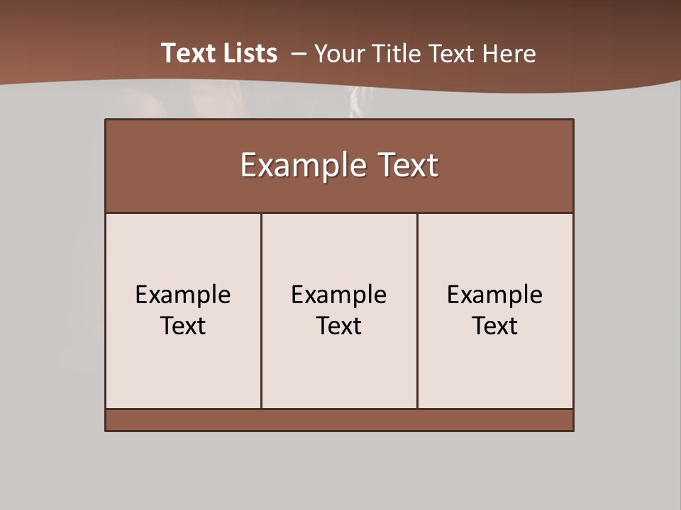 Tenderness Dark Interior PowerPoint Template