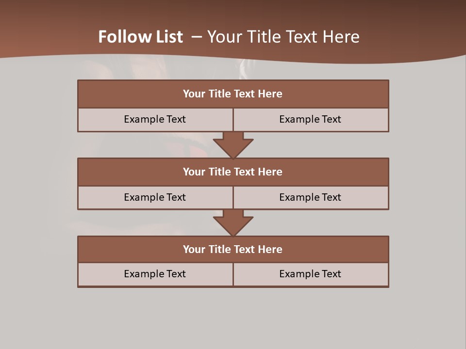 Tenderness Dark Interior PowerPoint Template