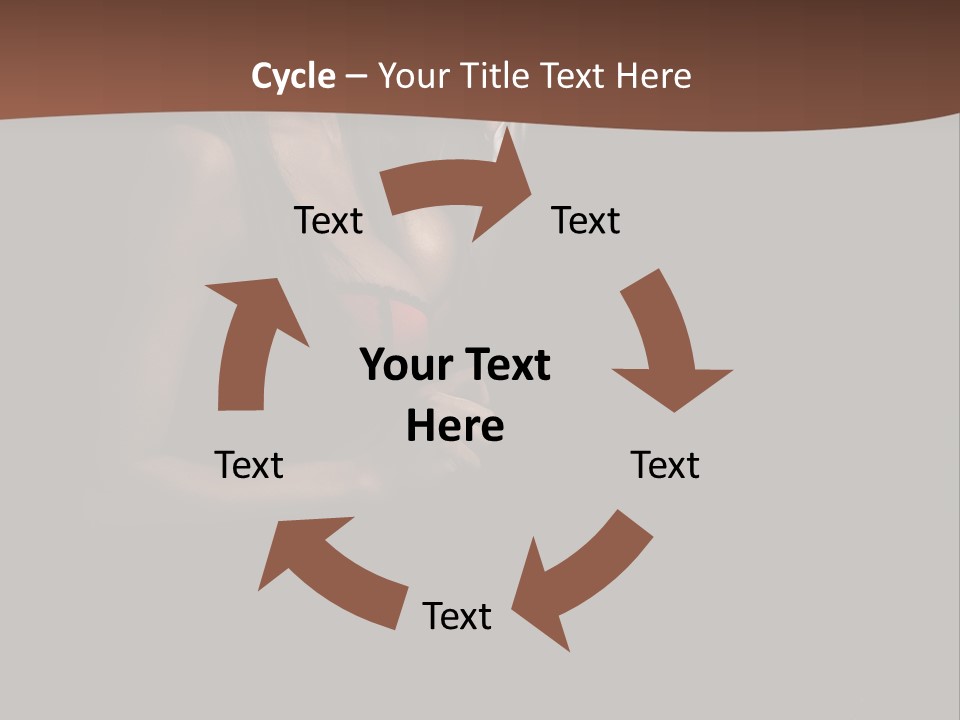 Tenderness Dark Interior PowerPoint Template