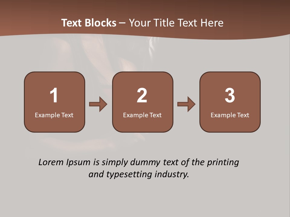 Tenderness Dark Interior PowerPoint Template