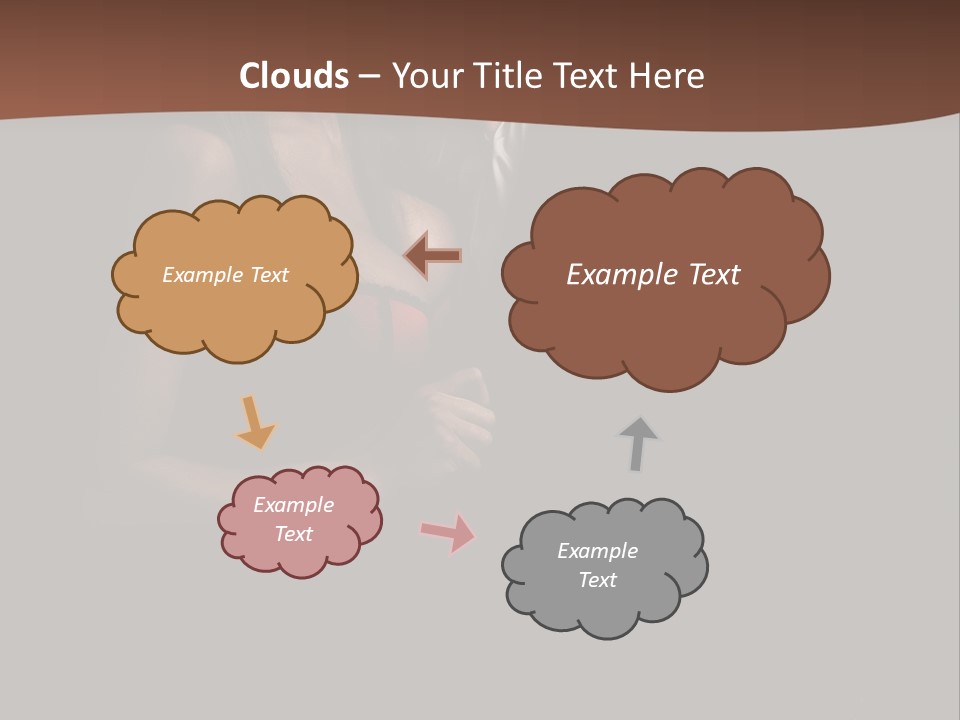 Tenderness Dark Interior PowerPoint Template