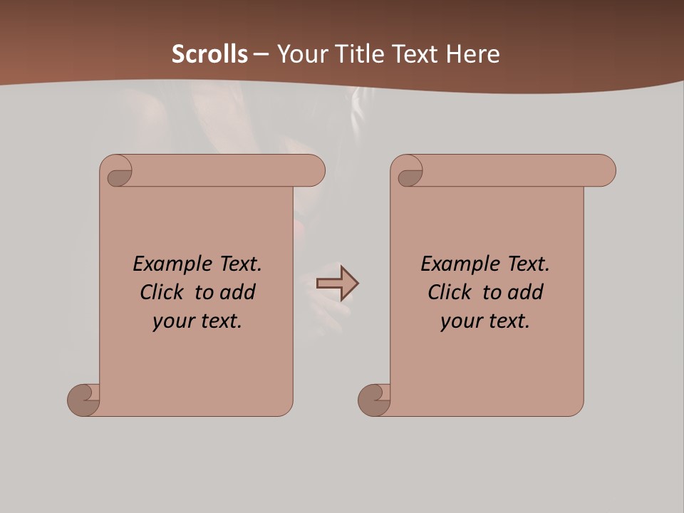 Tenderness Dark Interior PowerPoint Template
